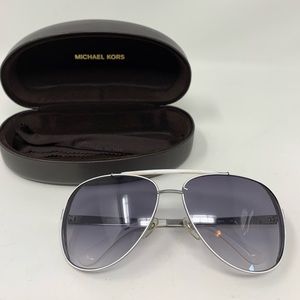 Michael Kors Kendall sunglasses in white with case
